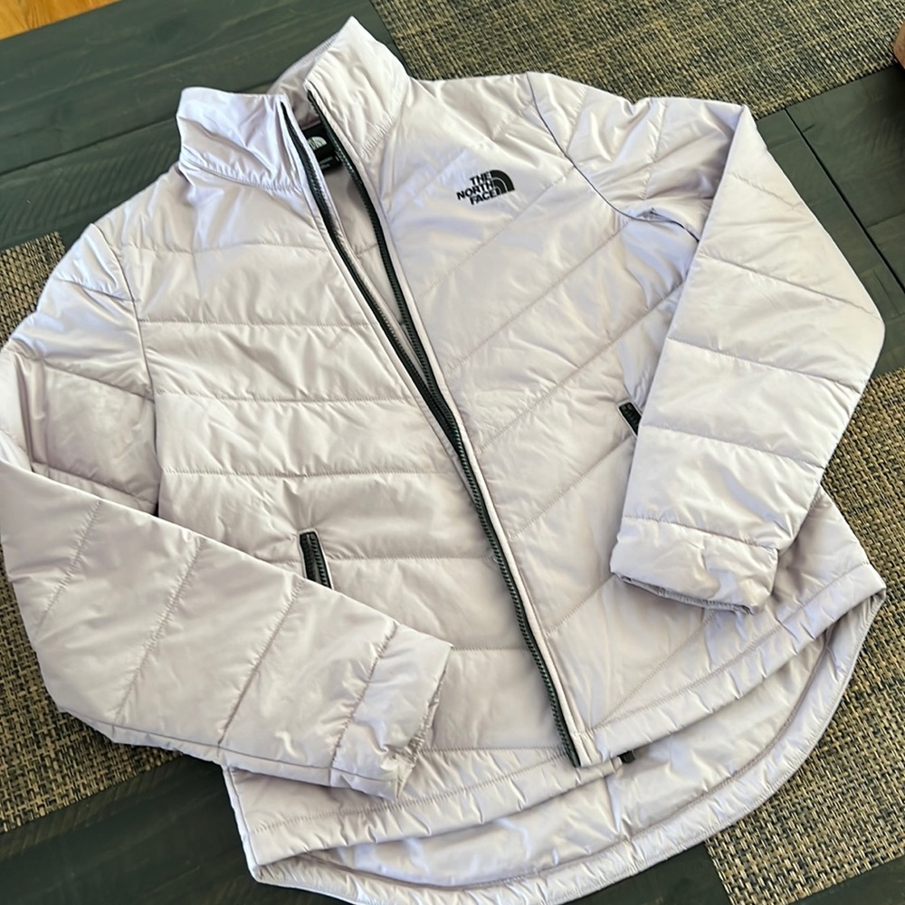 North Face Size Medium Light Purple Ski Jacket